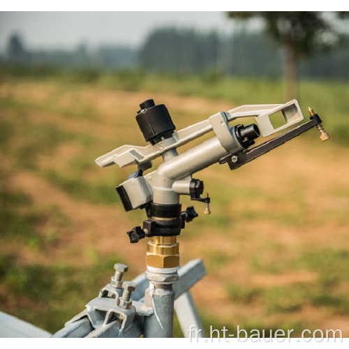 Équipement d&#39;irrigation en acier galvanisé par roue/système d&#39;irrigation à énergie solaire